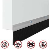  Skrbniki za vrata z vijaki 12 pcs srebrna 100 cm, (5000113327) | Shoptok.si