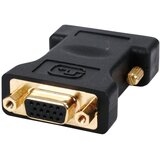 Fast Asia adapter DVI-I (M) - VGA (F) crni | ePonuda.com