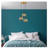 Opviq Luster Selcuklu-Mr-787-1, 37x37x117cm, IP20, Zlatna boja | Eponuda.ba