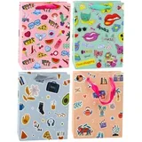 Bag Stickers Colored Stamps 23 x 18 x 10.5 cm