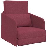 SOFA krevet na podu 2-u-1 Bordo 65x80x83 cm Tkanina | shoptok.hr