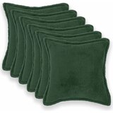  Presvlaka za jastuk 6 kom. HOUTEN Tamnozelena 30 x 30 cm Bouclé - Tamnozelena 30 x 30 cm 6 | shoptok.hr