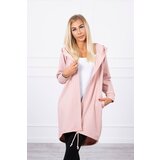 Kesi Dark powder pink print cardigan Cijene