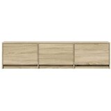 TV omarica z LED Sonoma 165 x 34 x 40 cm Konstruiran les, (5000137142) | Shoptok.si