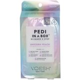 Voesh Unicorn Peach pedikir u 5 koraka sa sjajem (35g,20g,20g,20g,15g) | ePonuda.com