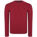 Dewberry T8588 BIKE COLLAR MEN'S SWEATSHIRT-FLAT BURGUNDY | Shoptok.si