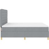  Krevet s opruga kutije Svijetlo siva 180 x 200 cm tkanina | shoptok.hr
