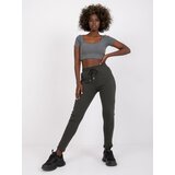 BASIC Feel Good Sweatpants-RV-DR-3589.08X-dark khaki | Shoptok.si