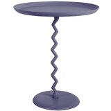 Leitmotiv Kovinska okrogla stranska mizica ø 44 cm Zig Zag – | Shoptok.si