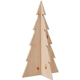 vidaXL Drveno ukrasno božićno drvce 80 cm od masivne borovine | shoptok.hr