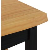  Kava Stol EKAI Crna 100 x 60 x 45,5 cm Masivna borovina | shoptok.hr