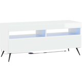  5-dijelni LED TV ormarić Bijela visokog sjaja Konstruirano drvo - Bijela visokog sjaja 100 cm | shoptok.hr