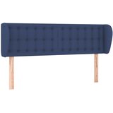  Uzglavlje s ušima plavo 147x23x78/88 cm od tkanine | shoptok.hr