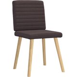  Jedilni stoli 6 kosov temno rjavo blago, (21832382) | Shoptok.si