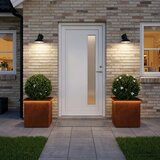  Vrtna posuda za sadnju s LED svjetlom 2 kom. Rđa - Otporni čelik 50 x 50 x 48 cm 2 | shoptok.hr