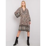 Och Bella Dress-TW-SK-BI-5S0118B.25-khaki | shoptok.hr