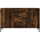  Komoda boja dimljenog hrasta 100 x 36 x 60 cm konstruirano drvo | Eponuda.com
