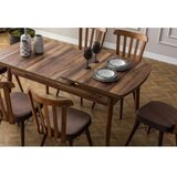 Hanah home Set Trpezarijski sto i 6 stolica Fergana Brown | Eponuda.com