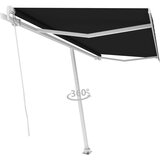  Samostojeća tenda na ručno uvlačenje 400 x 350 cm antracit | shoptok.hr
