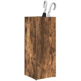  Stalak za kišobran s pohranom Dimljeni hrast 25 x 24,5 x 64 cm | shoptok.hr