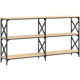  Konzolni stol boja hrasta 156x28x80,5 cm konstruirano drvo | Eponuda.ba