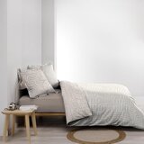 Douceur d intérieur Bijela/bež posteljina za bračni krevet/za produženi krevet od pamučnog perkala 240x220 cm Eliot – | shoptok.hr