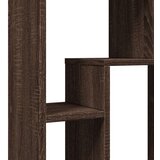 vidaXL Knjižna omara rjavi hrast 63x20x90 cm inženirski les | Shoptok.si