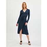 Orsay Dark blue ladies sheath dress - Women Cene