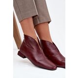 Boto Women's ankle boots with delicate heel Bordeaux Elvienne | Shoptok.si