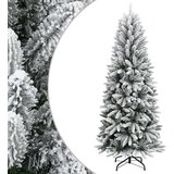 vidaXL Umetna novoletna jelka s snegom 210 cm PVC in PE, (20848826) | Shoptok.si