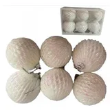 Kugle za bor 6/1 6cm Bijela