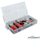  Klješta za start kablove 28KOM set SADRŽI:6KOM 50MM,6 kom 38MM,10 MINI,2KOM 30A,2KOM 25A,2KOM 10A | ePonuda.com