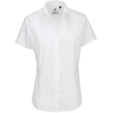 KOŠULJA ŽENSKA KRATKI RUKAVI B&C HERITAGE 120G BELA 2XL