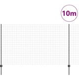 vidaXL Euro Ograda Set Set od 2 Siva Metal 10 x 1.4 m Izdržljivo | shoptok.hr