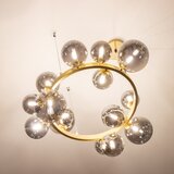  Brilagi - LED luster na sajli MILLA 15xG9/3W/230V zlatna/dimljena | Eponuda.com