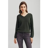 Legendww zenski zeleni dzemper v izrez | ePonuda.com