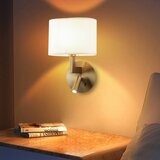  Brilagi - LED zidna lampa DAYA 1xE14/40W/230V + LED/3W bela/mat hrom | Eponuda.com