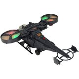 Vojni helikopter za igru sa rotirajućim krilima - tamno sivi | Shoptok.si
