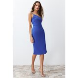 Trendyol Saks Fitted Knitted Window/Cut Out Detailed Evening Dress | Shoptok.si