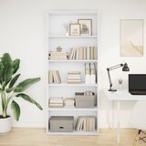 Maison Chic Knjižna omara - Knjižni regal bela 80x30x189 cm inženirski les, (21725101) Cene