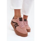 Boto Corduroy Women's Sneakers on Platform Pink Skye | shoptok.hr
