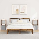  Noćni ormarić s ladicama 2 pcs Staro drvo 35 x 32 x 68,5 cm | shoptok.hr