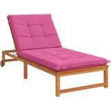  Jastučić za ležaljku GEMERT 100% poliester Ružičasta - Ružičasta 190 x 70 x 9 cm Poliester | shoptok.hr