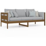  Dnevni ležaj od masivne borovine smeđa boja meda 80 x 200 cm | shoptok.hr