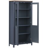  Visoka komoda Hill siva 85 x 37 x 170,5 cm od masivne borovine | Eponuda.ba