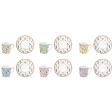Easy Life Meadow Flowers 12v1 set skodelic za espresso | Shoptok.si