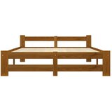  Okvir za krevet od masivne borovine boja meda 160 x 200 cm | shoptok.hr