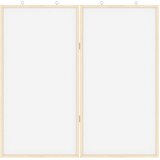  Bilten ploča Bijelo 80 x 80 x 1.4 cm Masivna borovina | shoptok.hr