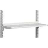 Treston Regalna polica, ESD, svetlo siva, globina 300 mm, za modul za obešanje širine 750 mm | Shoptok.si