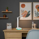  LED RGBW prigušiva stona lampa sa bežičnim punjenjem LED/7W/5V USB bela | Eponuda.com